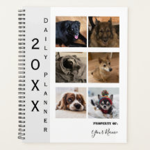 Planificador diario con capacidad para 10 fotos - 