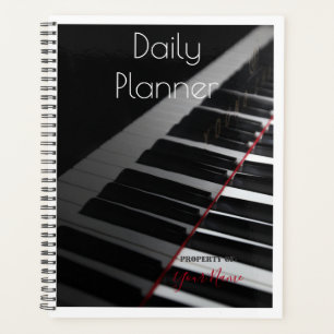 Planificador diario con tema de piano - HAMbWG
