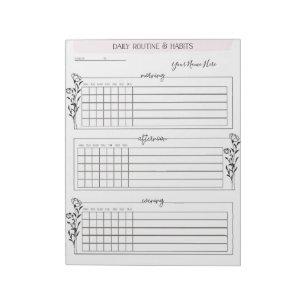 Planificador Diario Cuaderno Personalizado (Rutina