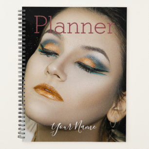 Planificador Diario de Fotos Artista de Maquillaje