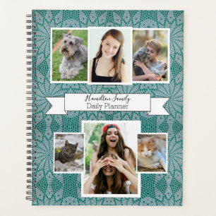 Planificador Diario de Fotos con Diseño de Ganchil
