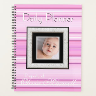 Planificador diario de fotos HAMbyWG - Rosa