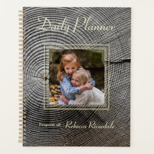 Planificador diario de fotos - Madera Gris HAMbyWG