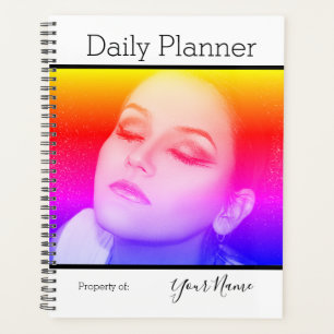 Planificador Diario de Fotos - Tema de Maquillaje