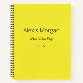 Planificador Diario de Movimientos de Jefe