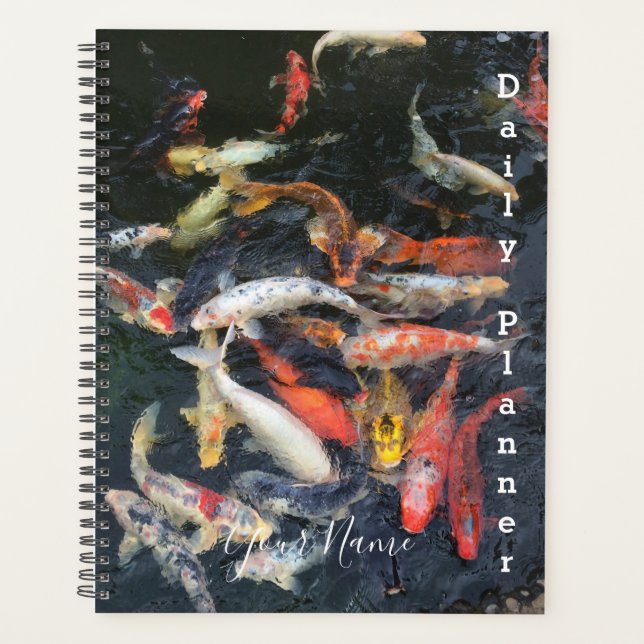 Planificador Diario de Peces Koi - HAMbWG (Anverso)