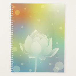 Planificador Diario de Tapa Dura Lotus Awakening