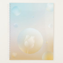 Planificador Diario de tapa dura Lotus Serenity