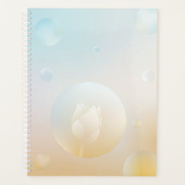 Planificador Diario de tapa dura Lotus Serenity