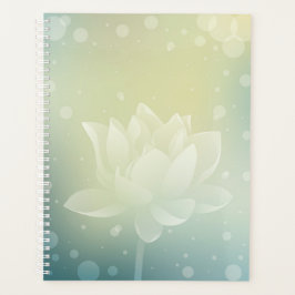 Planificador Diario de tapa dura Lotus Serenity