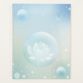 Planificador Diario de tapa dura Lotus Serenity