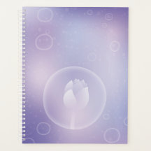 Planificador Diario de Tapa Dura Tranquil Lotus