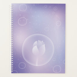 Planificador Diario de Tapa Dura Tranquil Lotus