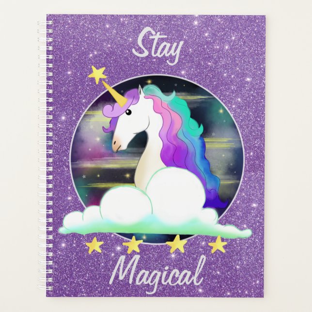 Planificador diario de Unicorn (Anverso)