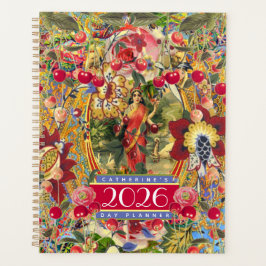Planificador diario Diosa Bohemia Vintage 2026