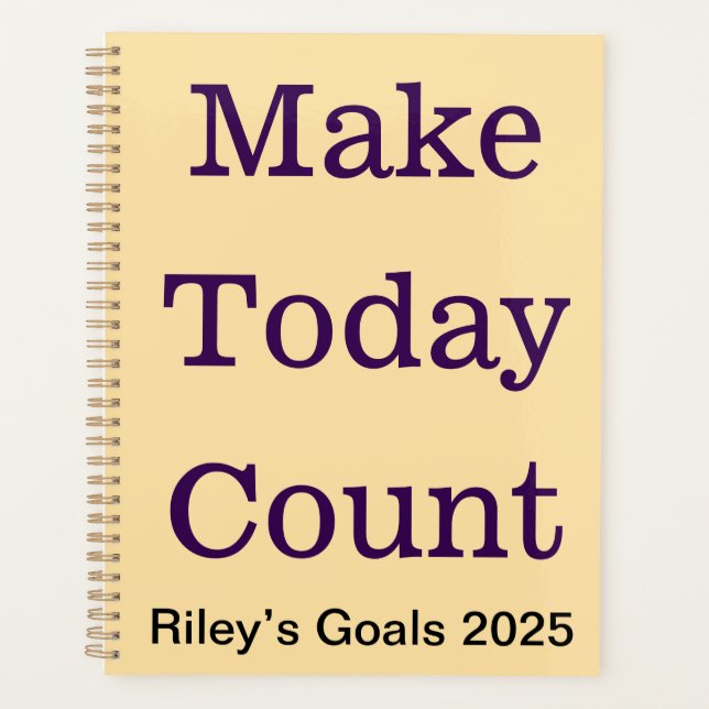 Planificador diario - Diseño del Personalizado de  (Anverso)