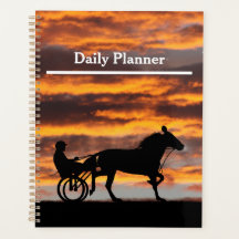 Planificador diario estándar de trotting Racehorse