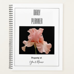 Planificador Diario - Flor Rosa Suave- HAMbWG