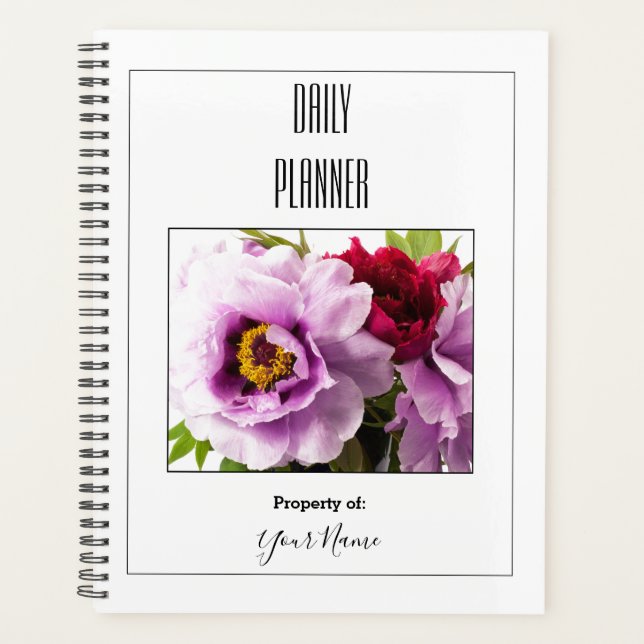 Planificador Diario - Flores - HAMbWG (Anverso)