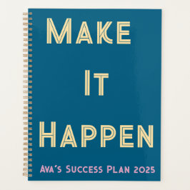 Planificador diario - Hacer que ocurra el diseño P