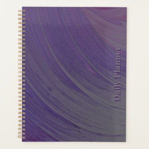 Planificador diario HAMbyWG - Remolino gris morado