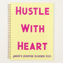 Planificador diario - Hustle Con Libro De Personal