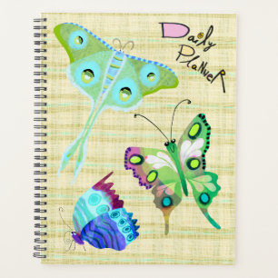 Planificador Diario Mariposas Bonitas