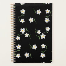 Planificador Diario Midnight Daisy | Floral Elegan