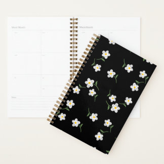 Planificador Diario Midnight Daisy | Floral Elegan