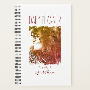 Planificador Diario - Mujer con Rizos - HAMbWG
