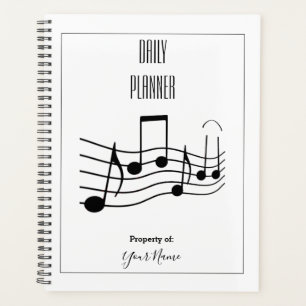 Planificador Diario - Notas Musicales - HAMbWG