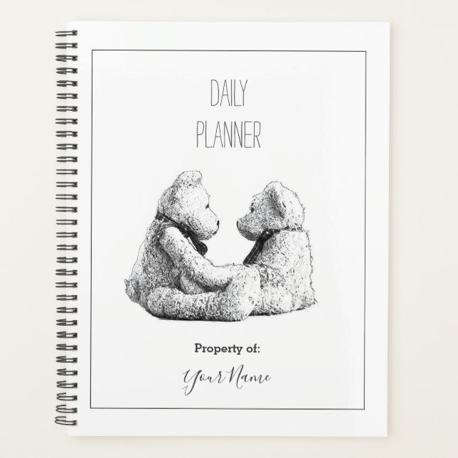 Planificador Diario - Osos de Peluche - HAMbWG (Anverso)