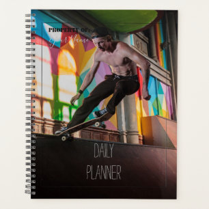 Planificador Diario - Skateboarding - HAMbWG