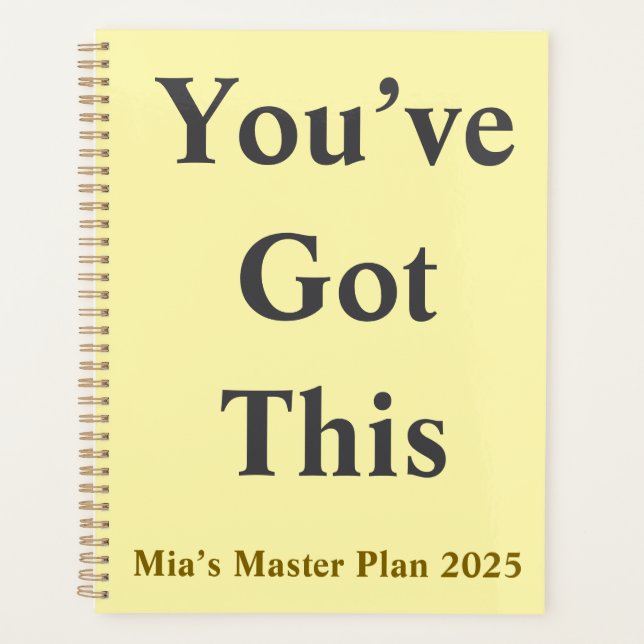 Planificador diario - Tienes esta inspiración (Anverso)