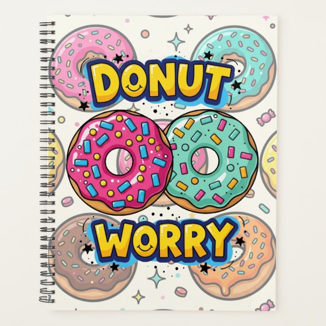 Planificador Donut Worry (Anverso)