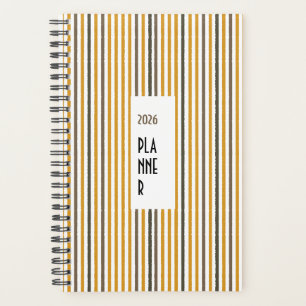 Planificador Echo Trails 2026 – Rayas Mostaza