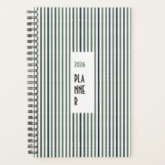 Planificador Echo Trails 2026 – Rayas Verdes Match