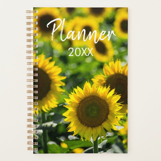 Planificador - El Campo de Girasoles (Anverso)