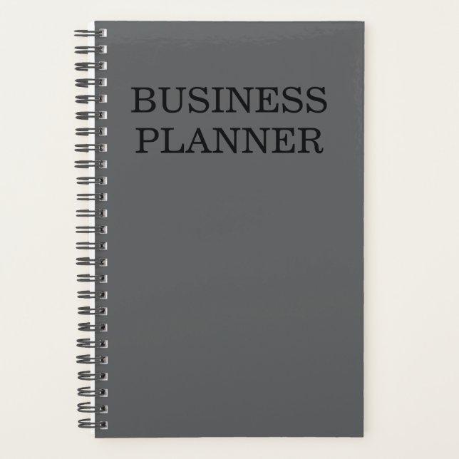 Planificador Empresarial Personalizado (Anverso)