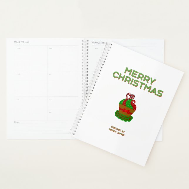 Planificador estándar de pasteles de navidades (Demostración)