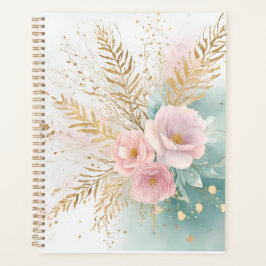 Planificador Estético Floral Boho | Celestial y Pa