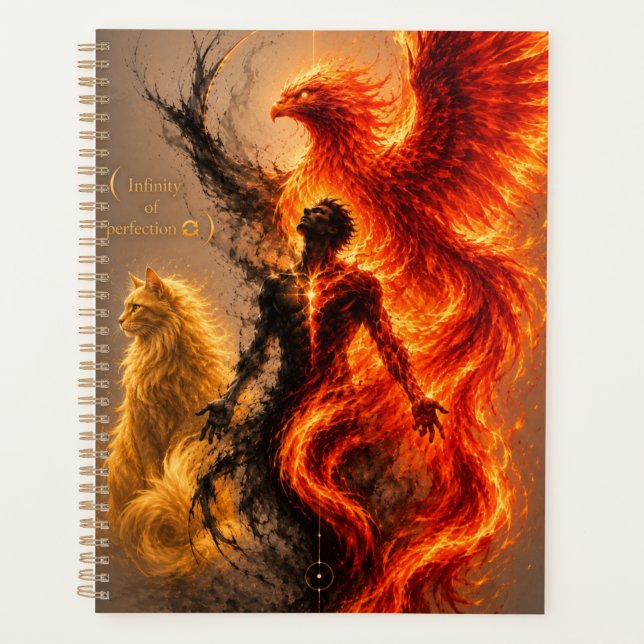 Planificador Fénix Celestial de Infinitud de Perfe (Anverso)