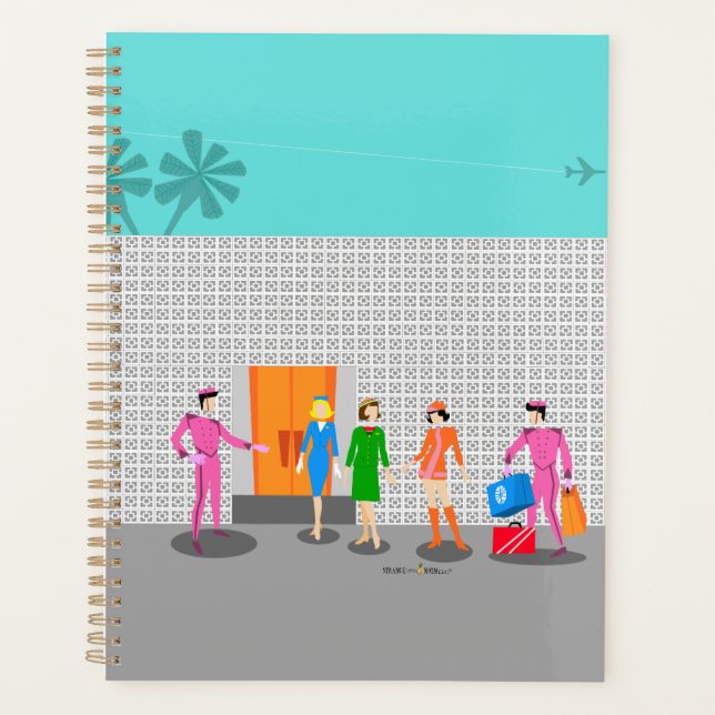 Planificador Fiesta de las azafatas de manantiales (Anverso)