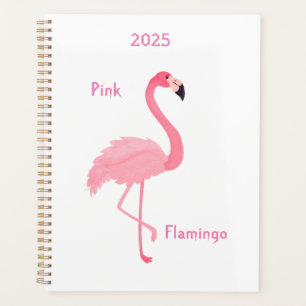 Planificador Flamingo Rosa 2025