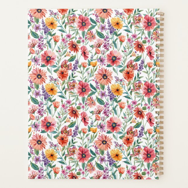 Planificador floral  (Reverso)