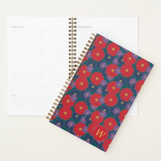 Planificador Floral de Otoño Salpicado (Demostración)