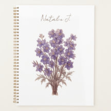 Planificador Floral Minimalista Personalizado, Lar