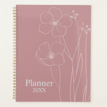 Planificador floral personalizado