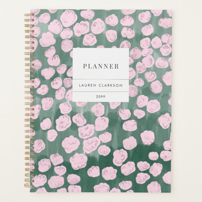 Planificador Floral Rosa Caprichoso (Anverso)