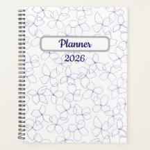 Planificador floral – Temática de flores elegante 